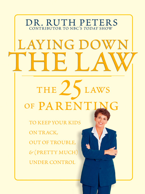 Title details for Laying Down the Law by Ruth Peters - Available